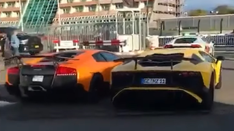 Τράκαραν μεταξύ τους τις Lamborghini!